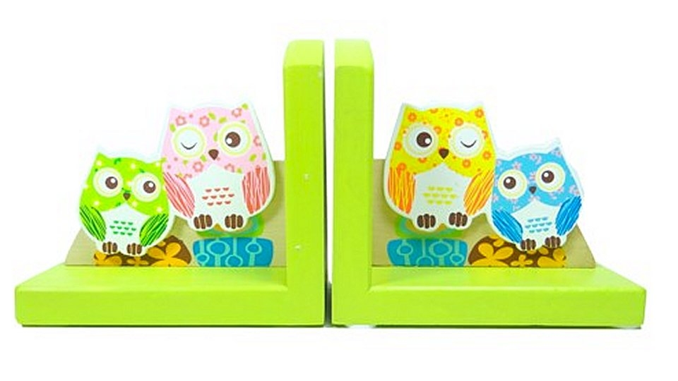 Drevené záložky do kníh Simply for Kids v tvare sovíc