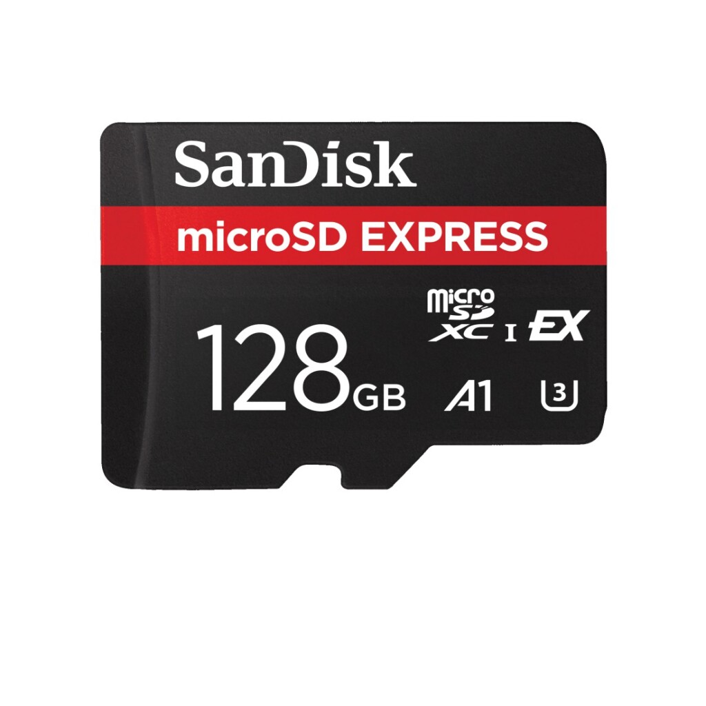 Sandisk MicroSD Express 128 GB 880 Mb/s 480 Mb/s