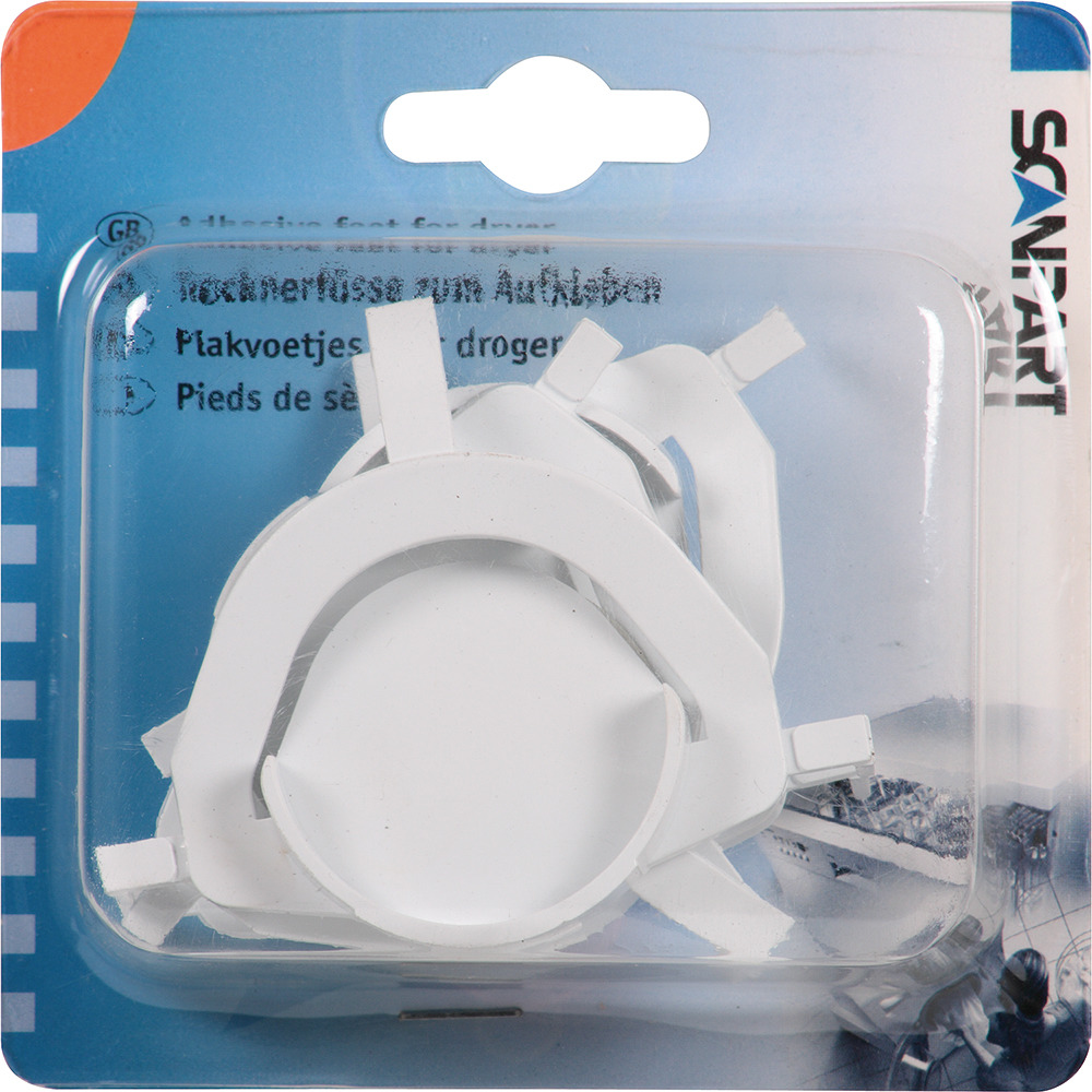 Nožičky sušičky Scanpart pre stĺpik práčky so sušičkou A4