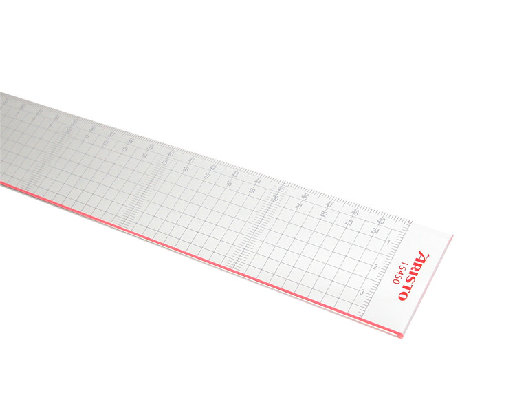 Aristo AR-15450 Rezacie pravítko 50 cm Plexisklo s oceľovou hranou