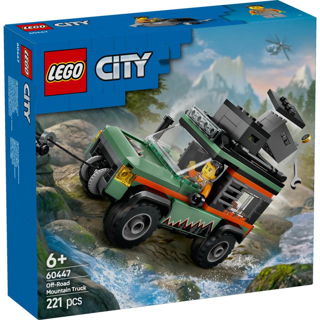 Lego City 60447 Skvelé vozidlá 4x4 horské terénne vozidlo
