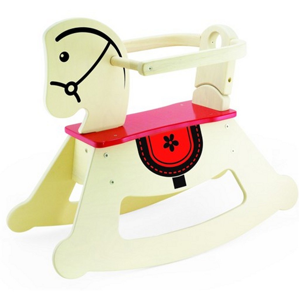 Drevený hojdací kôň Pintoy Highland