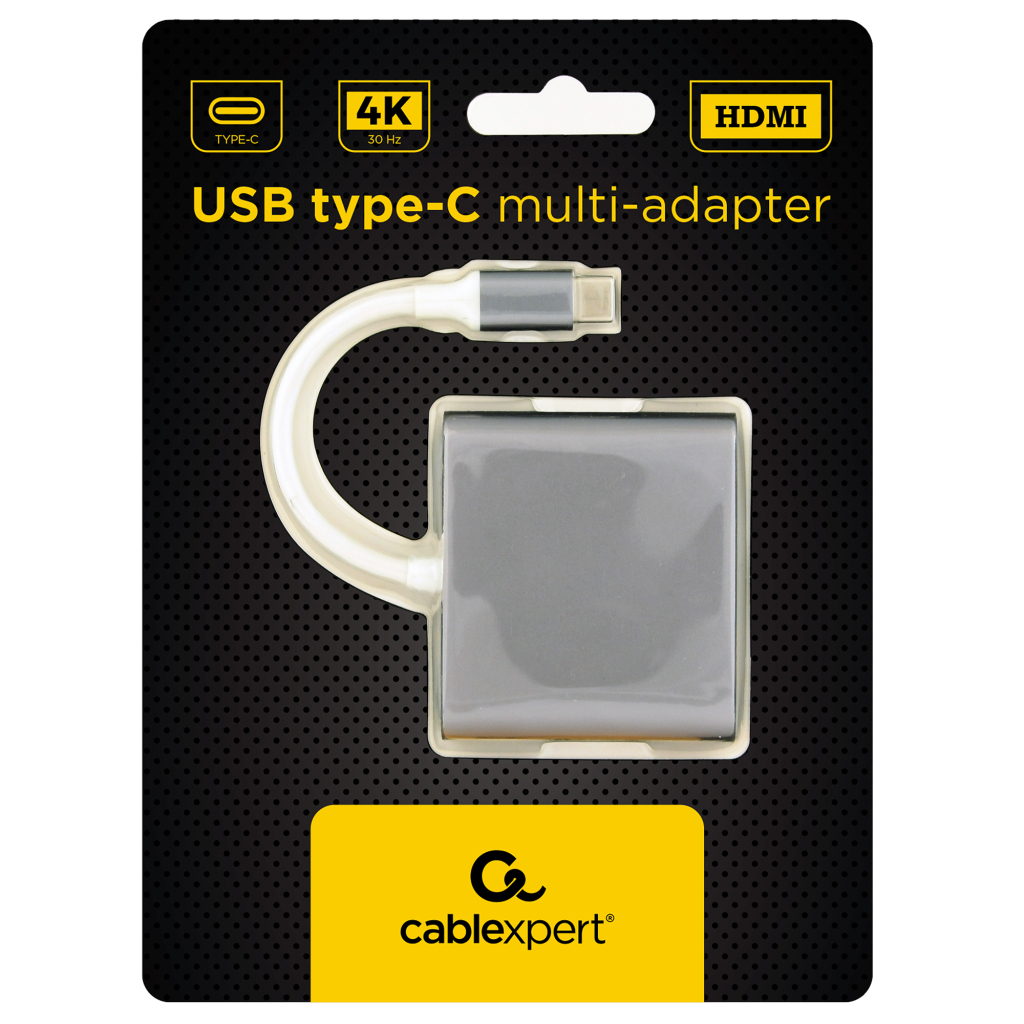 Cableexpert Gmb USB-C multifunkčný adaptér 3 v 1