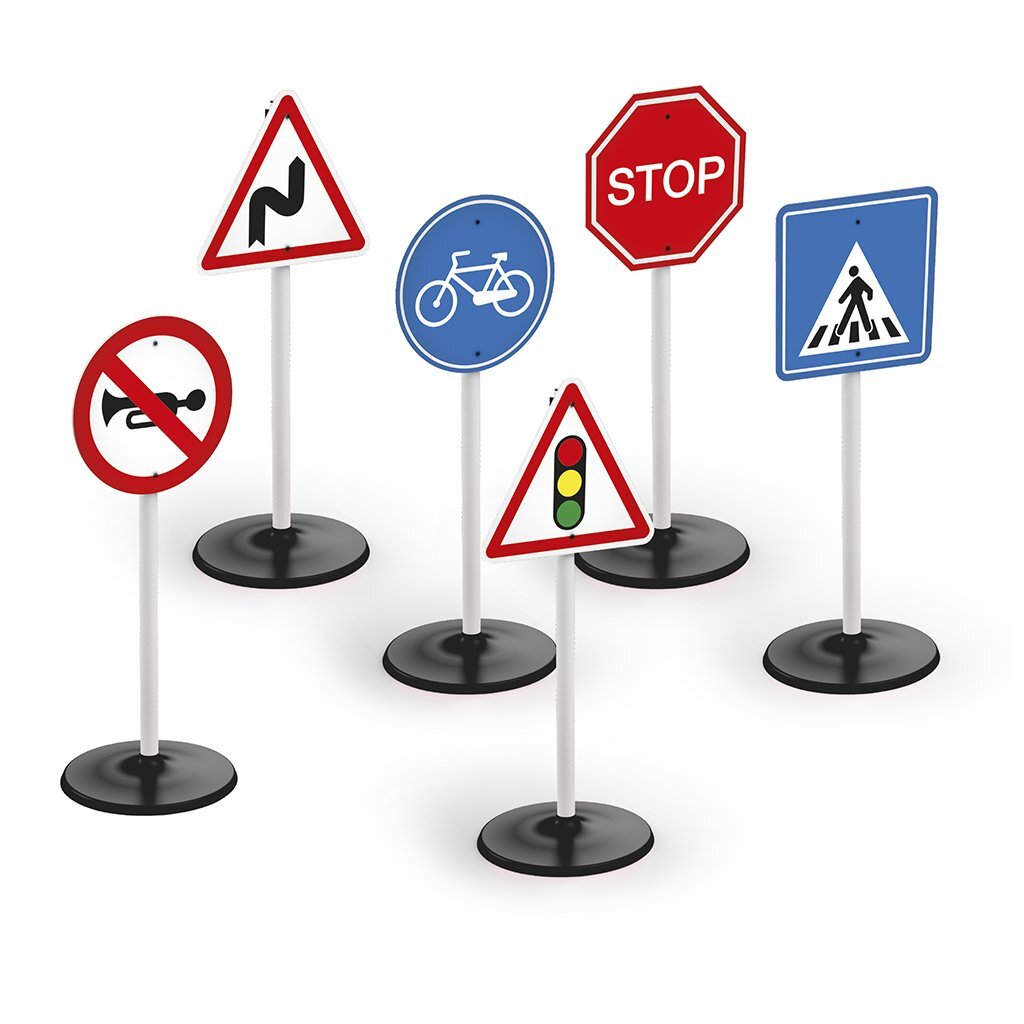 Dopravné značky Dolu, 6 kusov