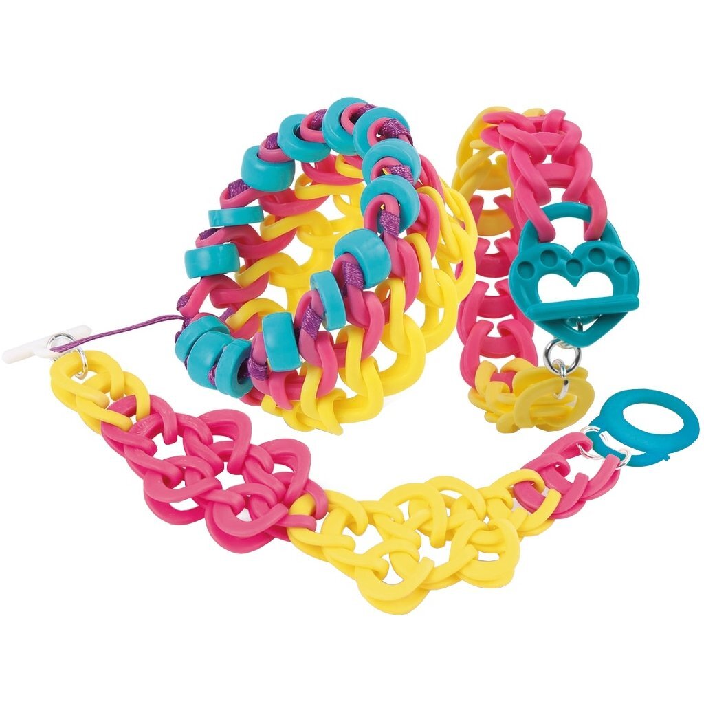 Výroba náramkov Clementoni Crazy Chic Wow