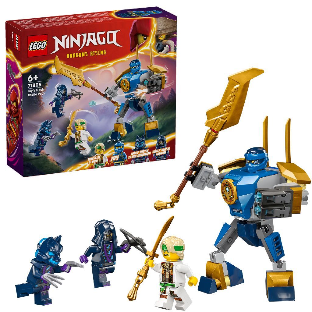 Lego Ninjago 71805 Jaysov robotický bojový balíček