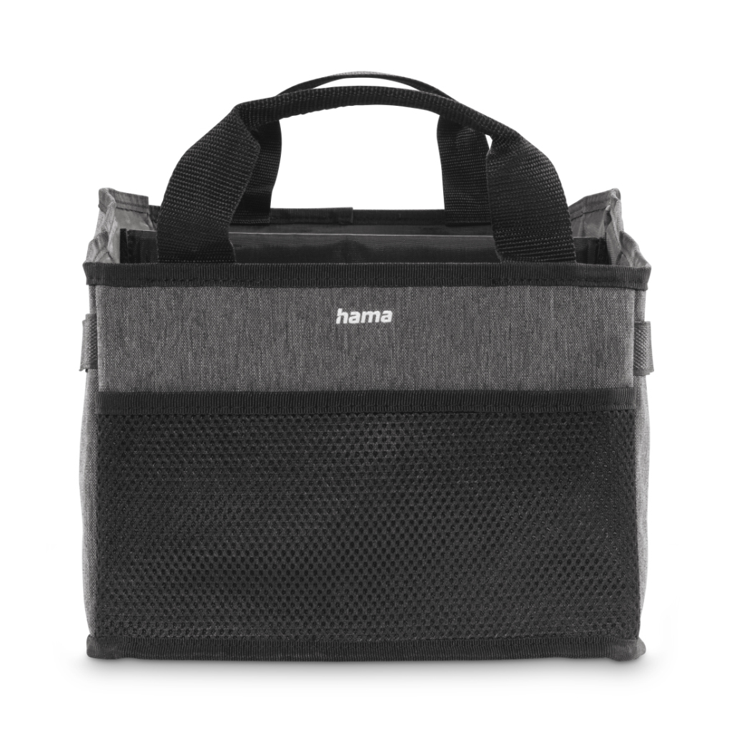 Organizér na zadné sedadlo auta Hama čierny/sivý