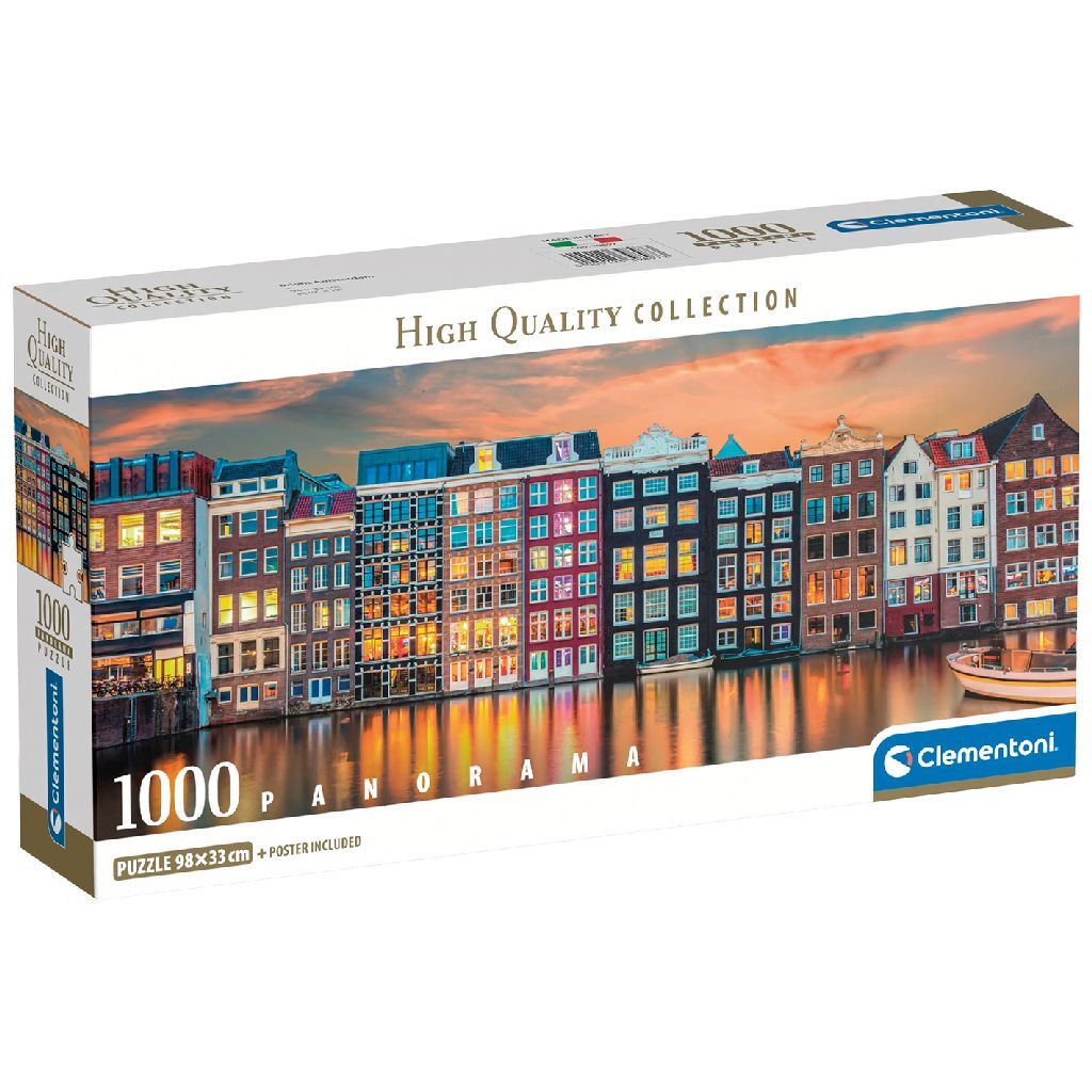Clementoni Puzzle Amsterdam 1000 dielikov