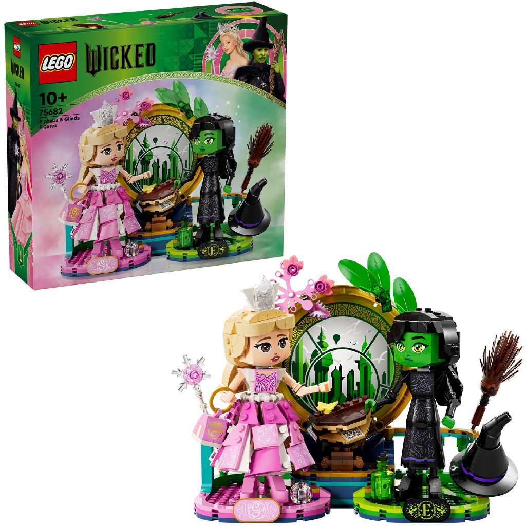 Lego Wicked Movie 75682 Elphaba a Glinda