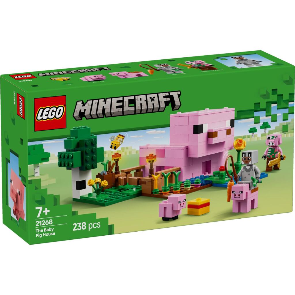 Lego Minecraft 21268 Domček malého prasiatka