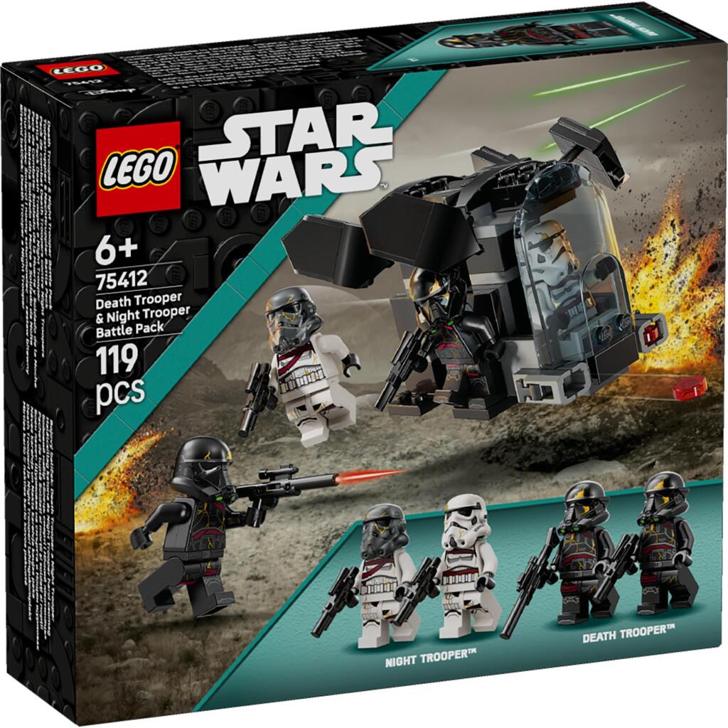 Lego Star Wars 75412 Bojový balíček Death Troopera a Night Troopera