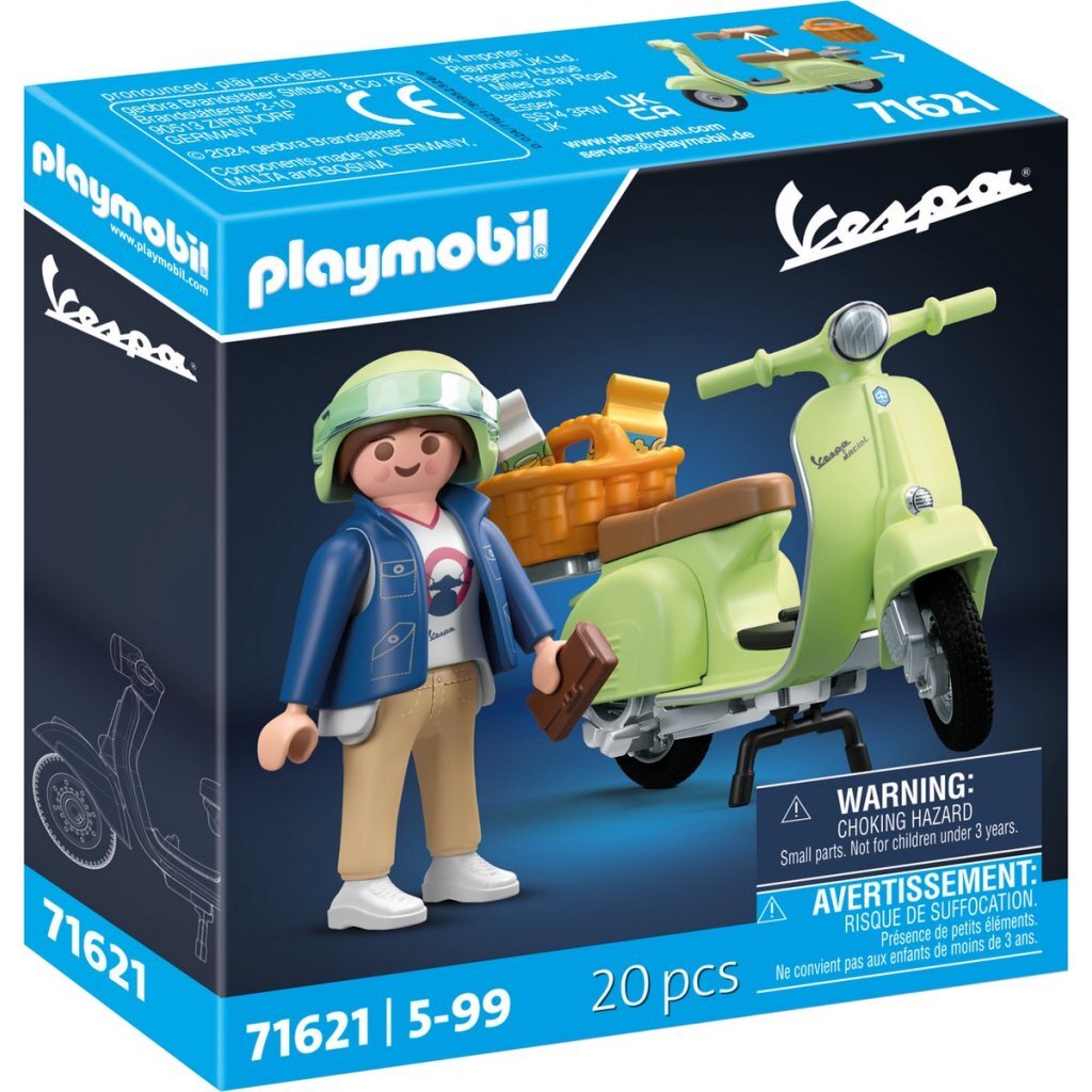 Playmobil 71621 1969 Vespa 150 Sprint Veloce svetlozelená