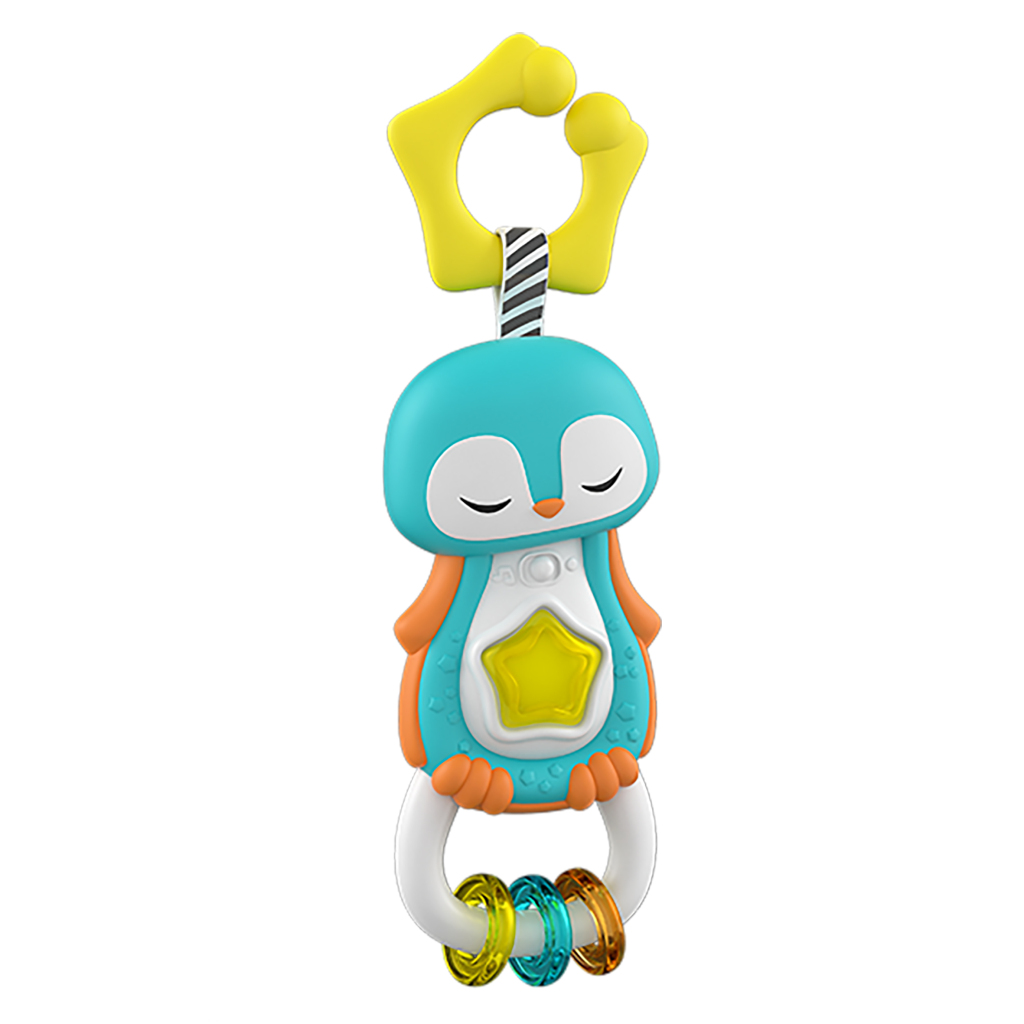 Clementoni Hrkálka pre bábätká tučniaka + svetlo a zvuk