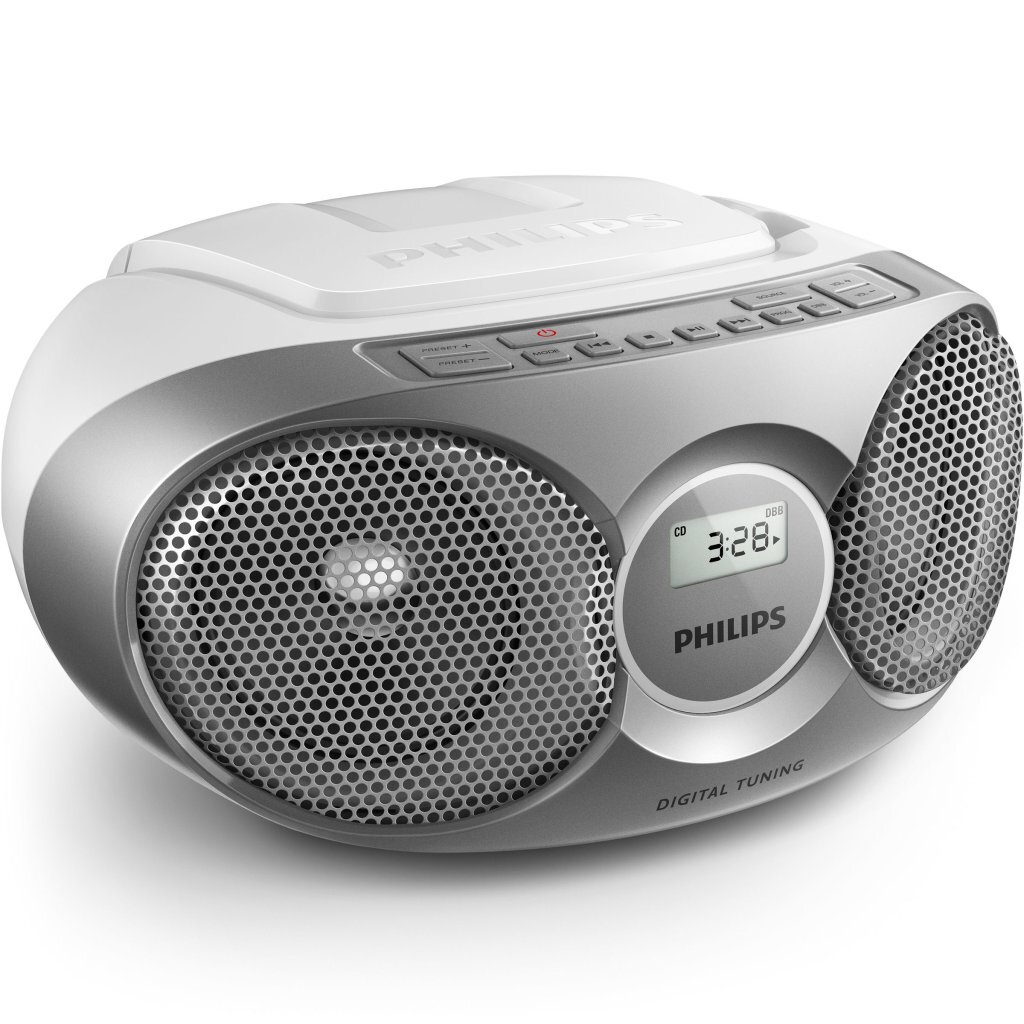 Rádio/CD prehrávač Philips AZ215S/12 strieborné