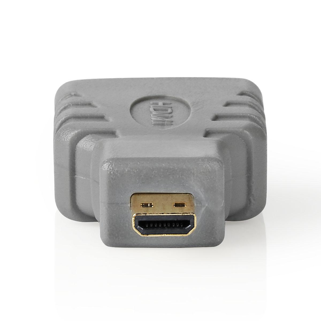 Bandridge BVP130 HDMI adaptér HDMI micro konektor - HDMI samica, sivý