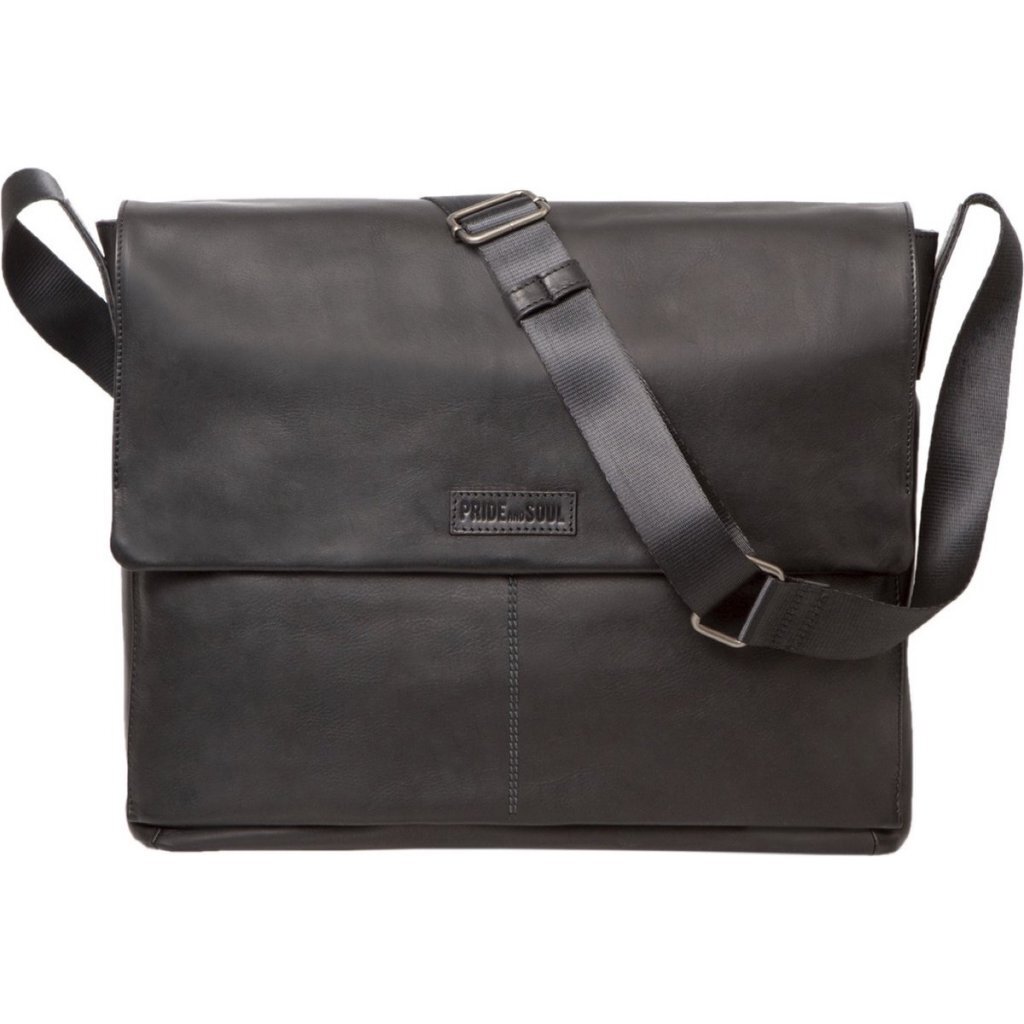 Aktovka Pride and Soul JU-47532 URBAN Kožená/Čierna