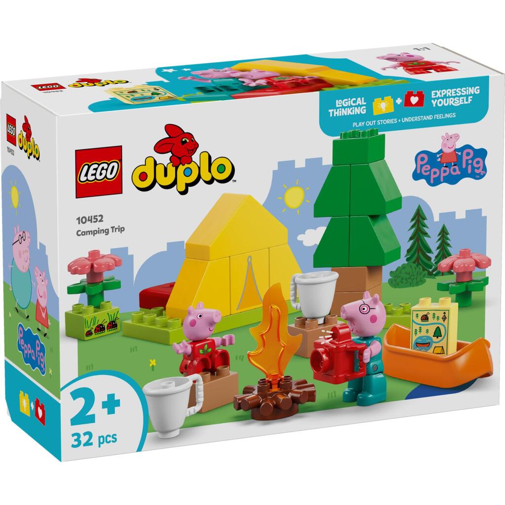 Lego Duplo 10452 Kempovací výlet s Prasiatkom Peppou