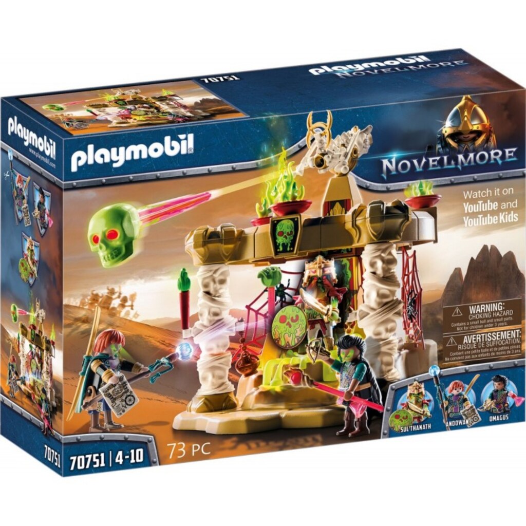 Playmobil 70751 Novelmore Salamahari Sands Chrám armády kostlivcov