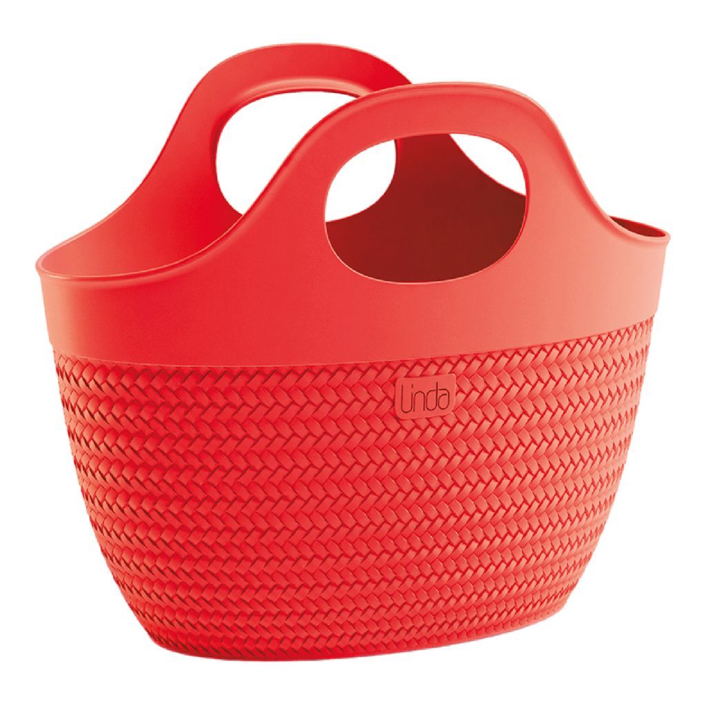 Kompaktná kabelka Linda červená