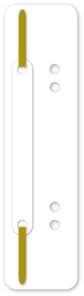 Kangaro 07060-09 Rýchlolepiaci pásik A5 2-dierkový, PP krabica A 100 kusov, biely