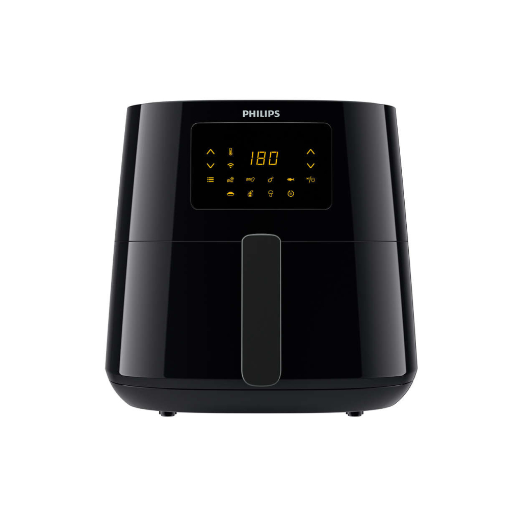 Philips HD9280/70 Horkovzdušná fritéza XL 6,2 l 2000 W Čierna/Strieborná