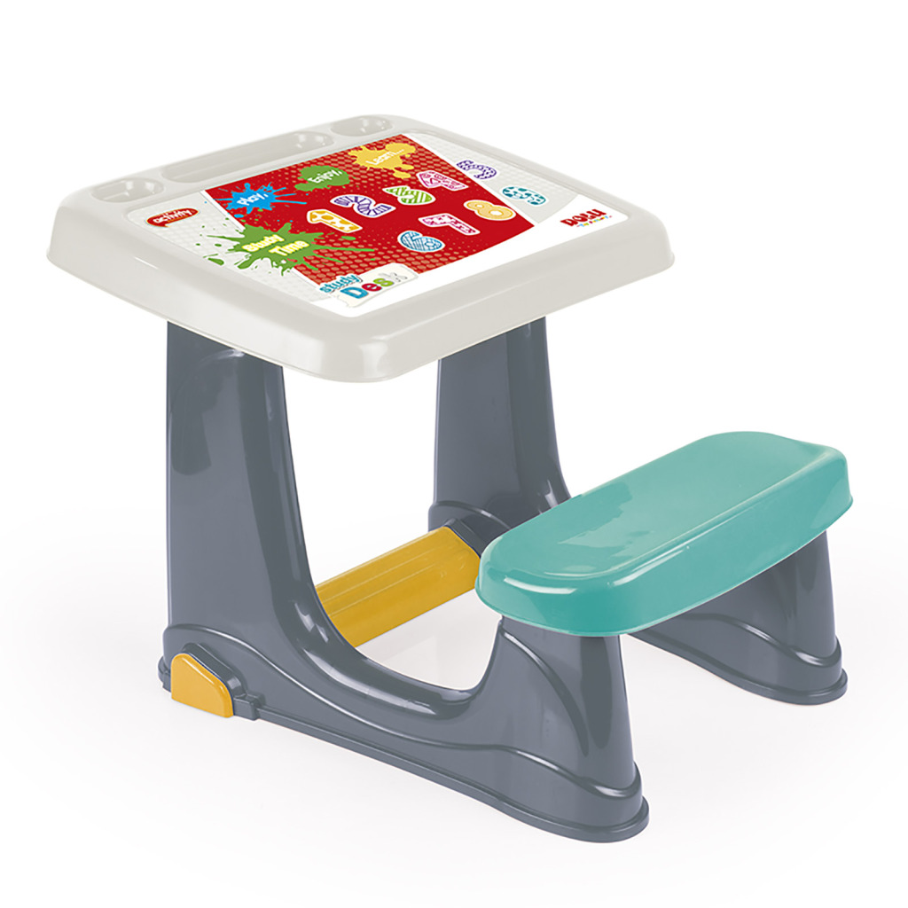 Dolu 2663 Detský písací stôl 50x77x57 sivý/modrý/biely