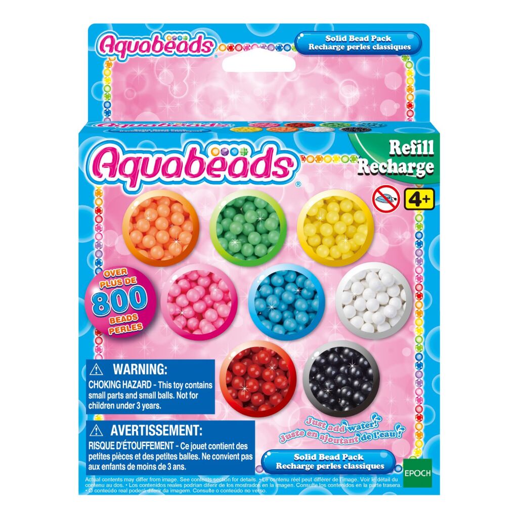 Balenie korálok Aquabeads, viac ako 800 korálok