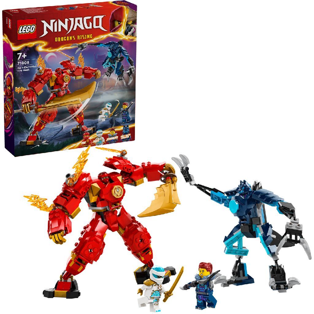 Lego Ninjago 71808 Kaiov elementárny ohnivý robot