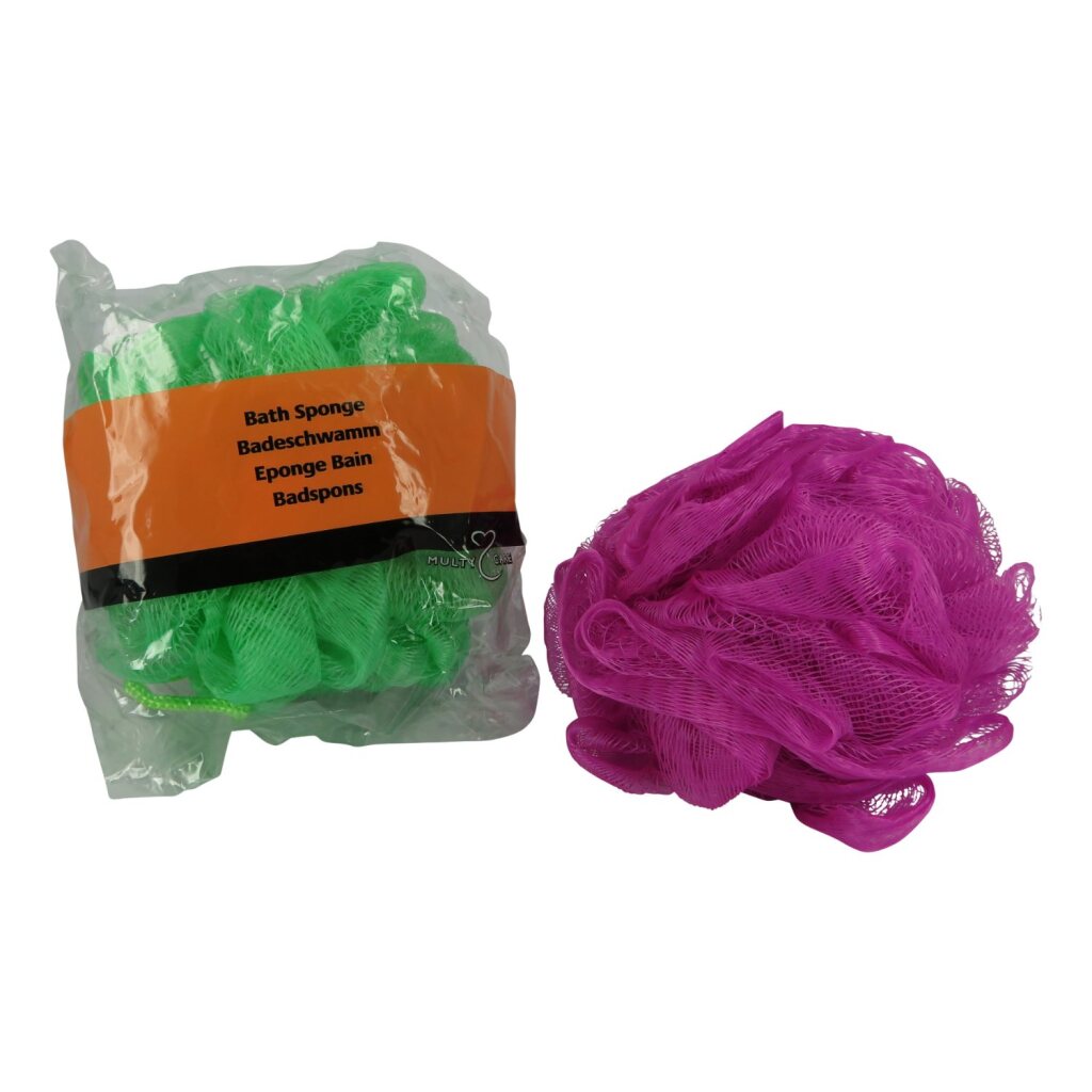 Sortiment kúpeľňových špongií Multi