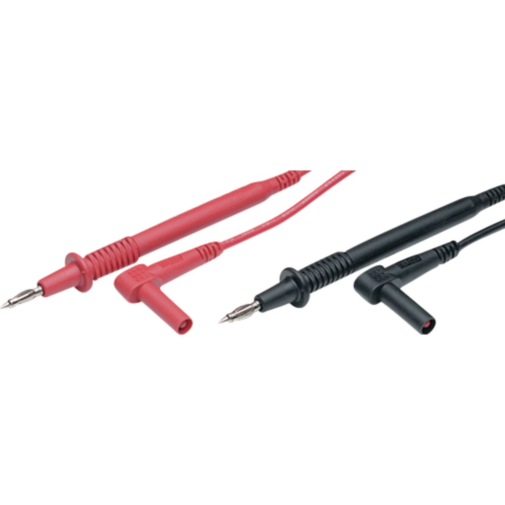 Sada testovacích káblov Appa ATL2 1,2 m, červená + čierna, balenie = 2 ks