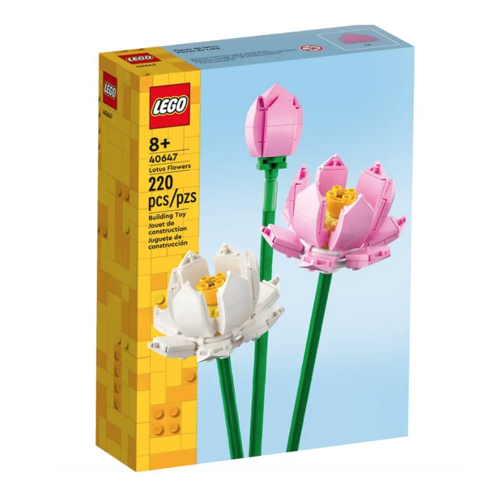 Lego Icons 40647 Botanické kvety Lotosové kvety
