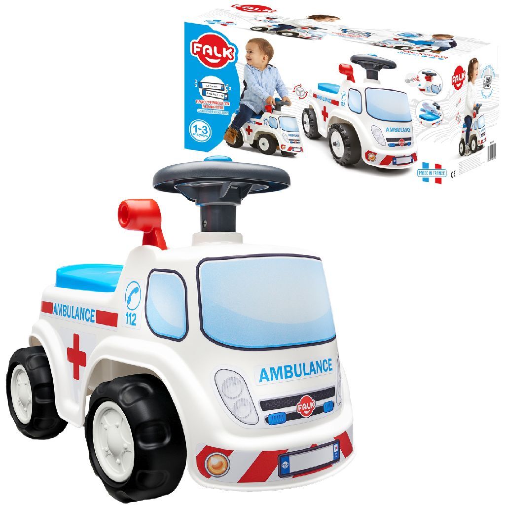 Falk Ambulance 1+ Chôdza s vozíkom