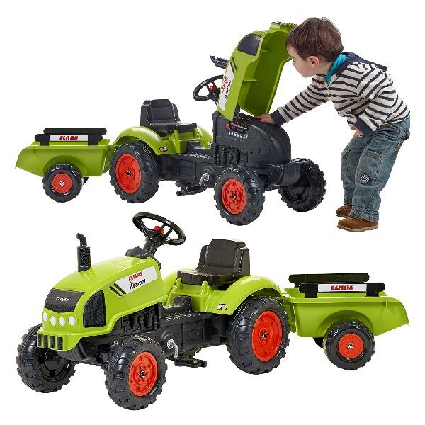 Falk Claas Traktor Arion 410 Traktor + príves 2-5