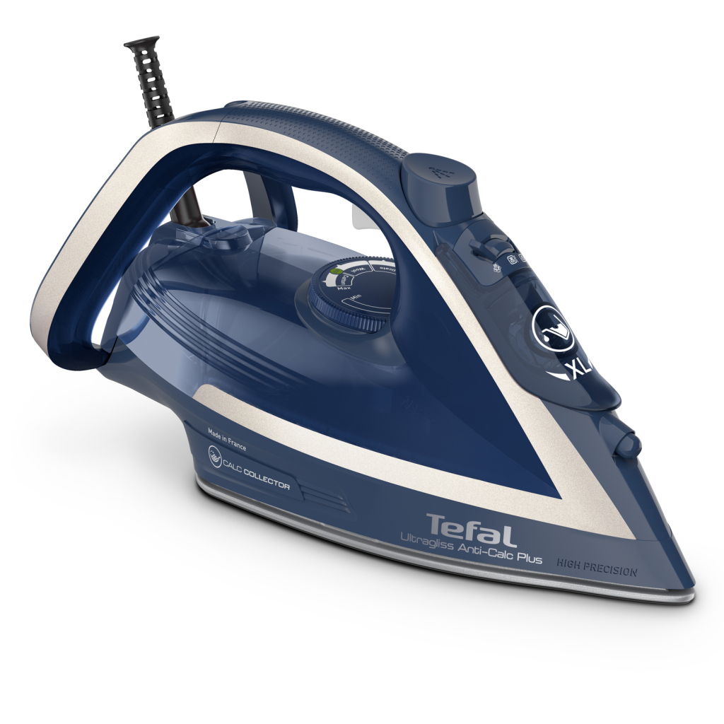 Tefal FV6830 Ultragliss Anti-Calc Plus naparovacia žehlička modrá/strieborná