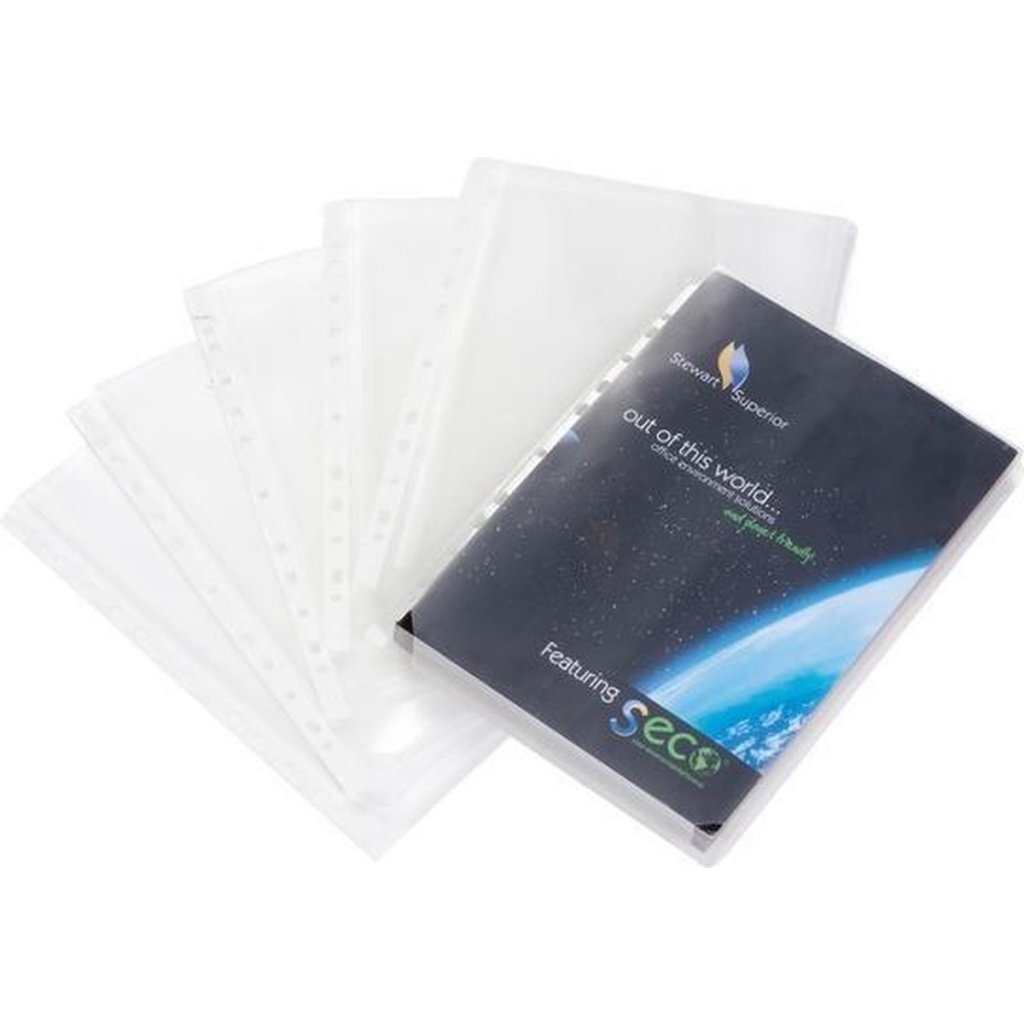 Priehľadné vkladacie zložky Seco SE-EPP-10 A4, 10 kusov