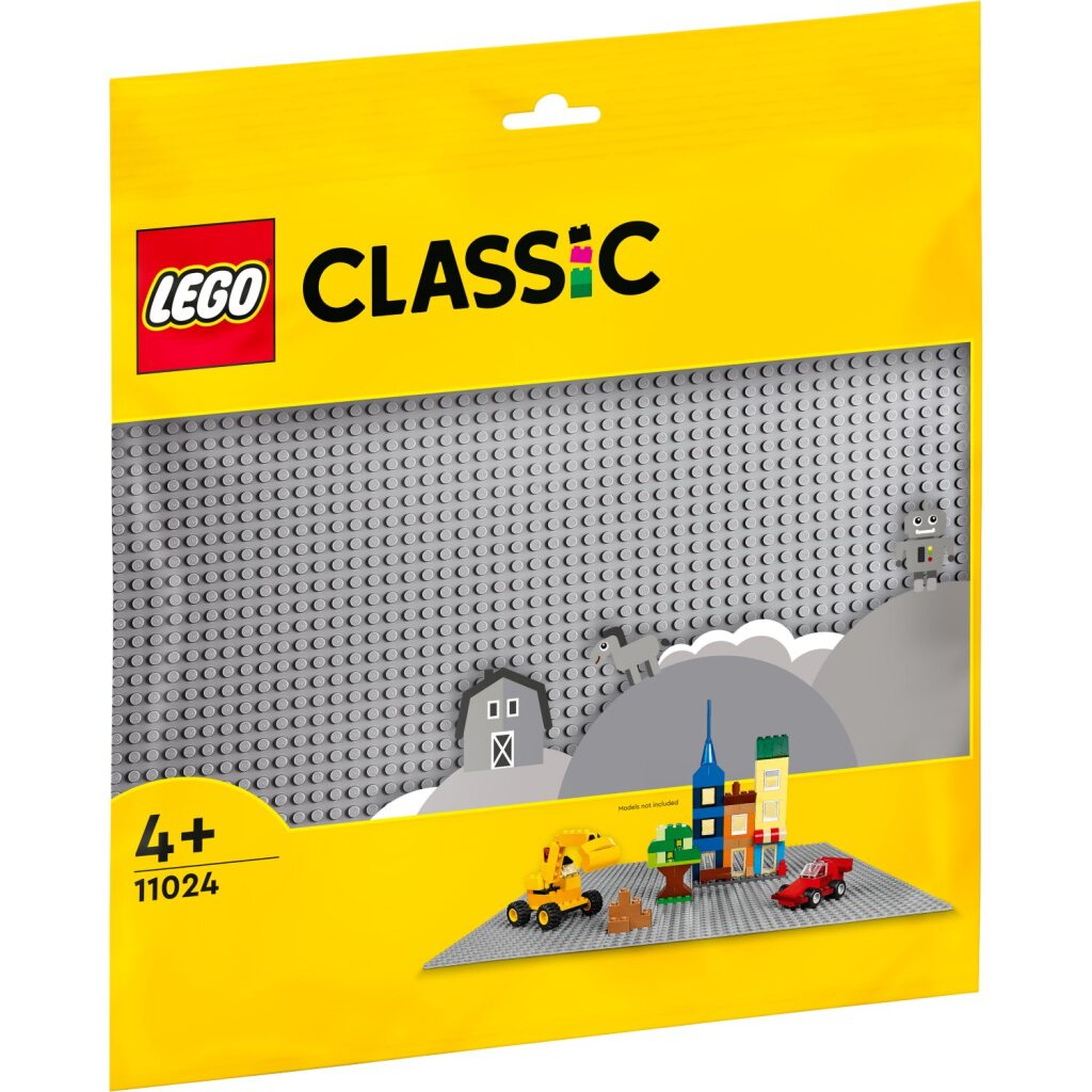 Lego Classic 11024 Stavebný tanier sivý