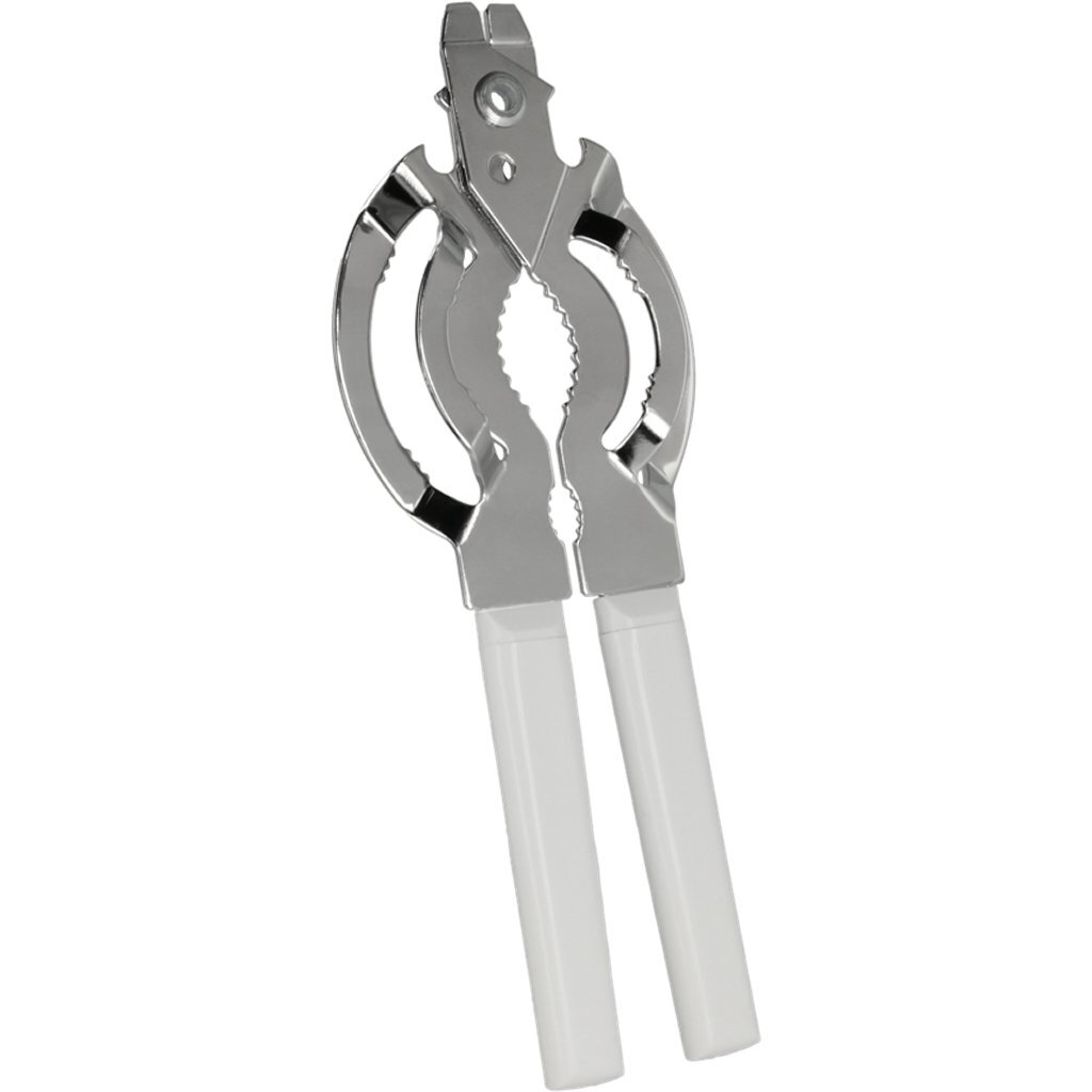 Otvárač na konzervy Metaltex 22,5x9 cm biely/strieborný