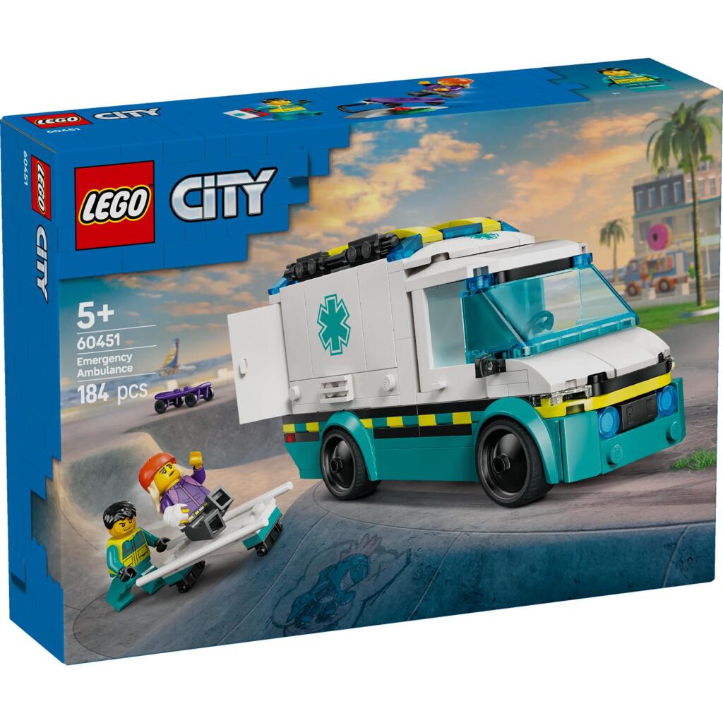 Lego City 60451 Sanitka s veľkými vozidlami