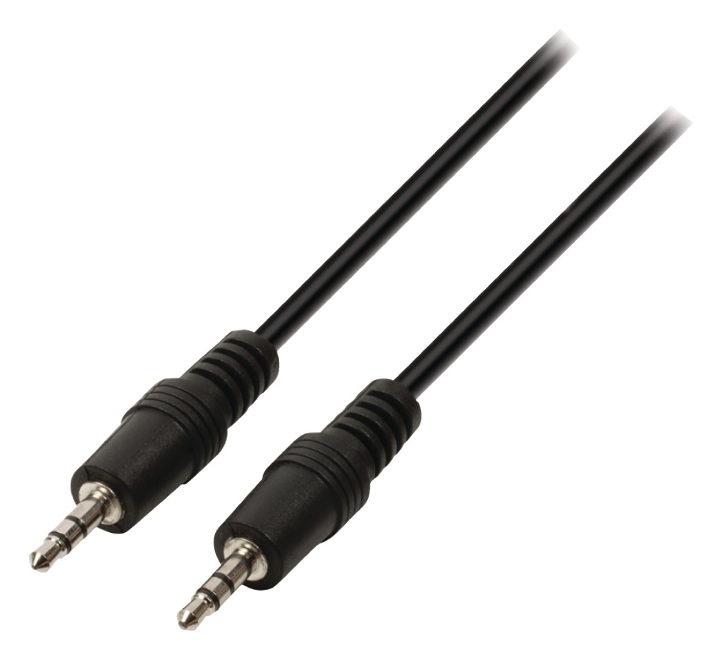Valueline Vlap22000b05 Stereo audio kábel jack 3,5 mm samec - 3,5 mm samec 0,50 m čierny