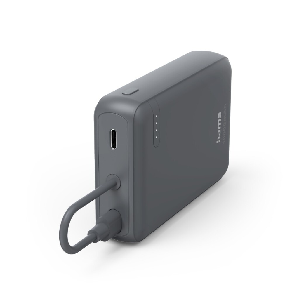 Hama Power Pack Travel 10000 mAh 2x USB-C antracitová