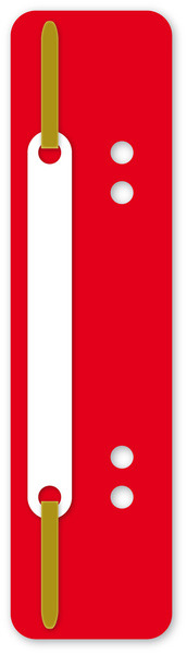 Kangaro 07060-05 Rýchloupínací pás A5 2-dierkový PP box A 100 kusov červený