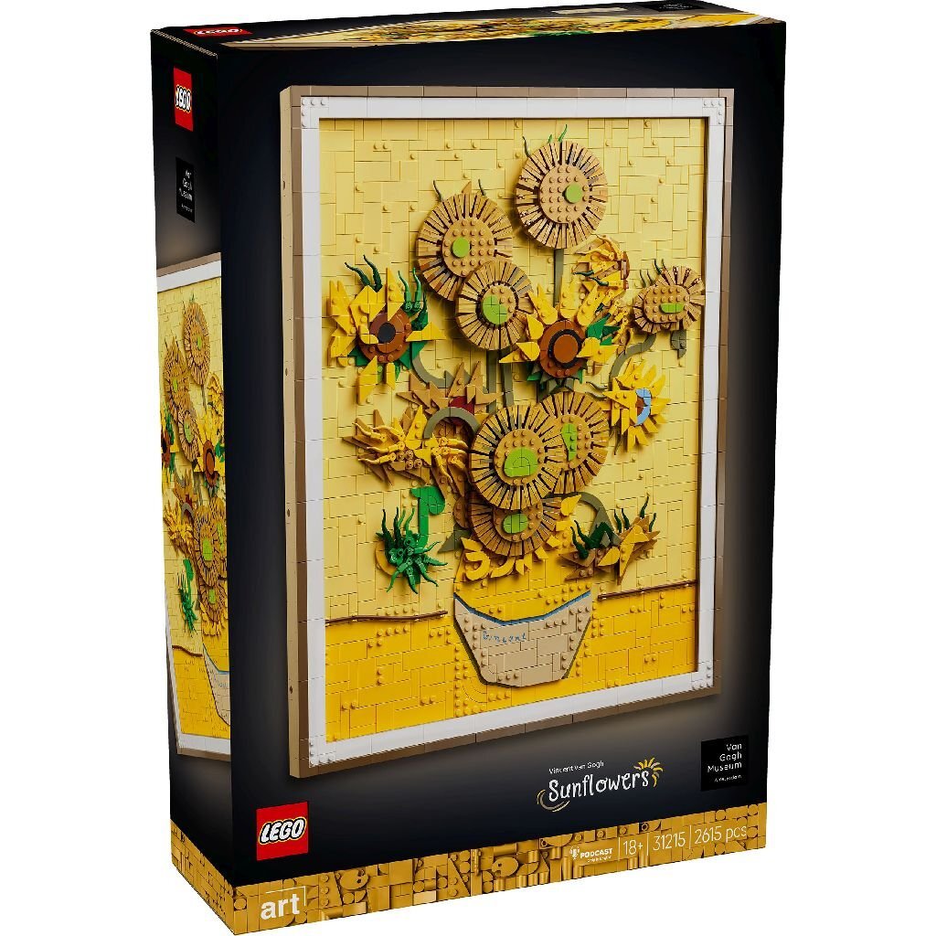 Lego Art 31215 Slnečnice Vincenta van Gogha