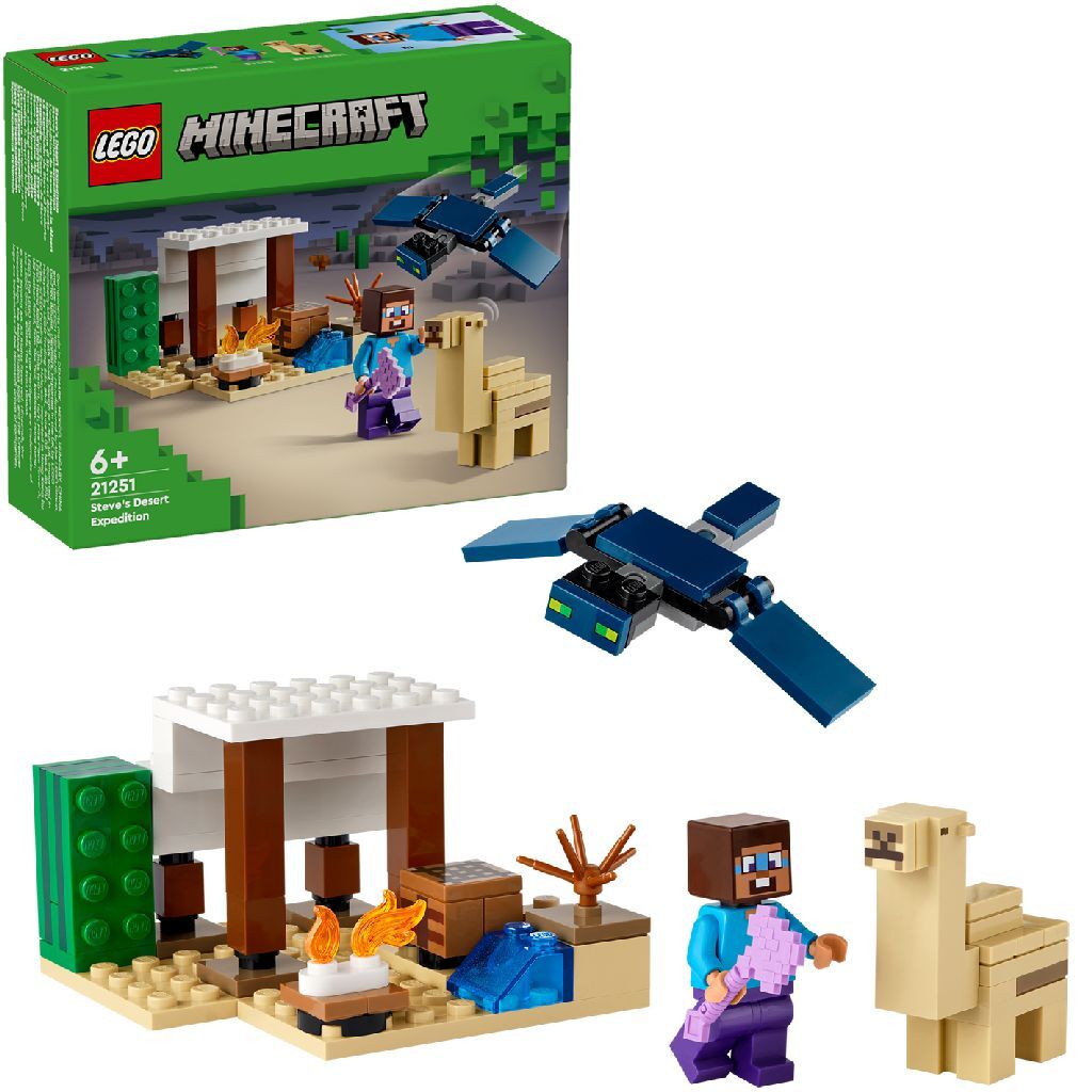 Lego Minecraft 21251 Stevova púštna expedícia