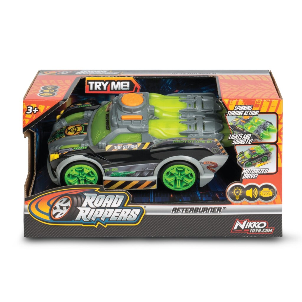 Road Rippers Afterburner + Svetlo a zvuk Green