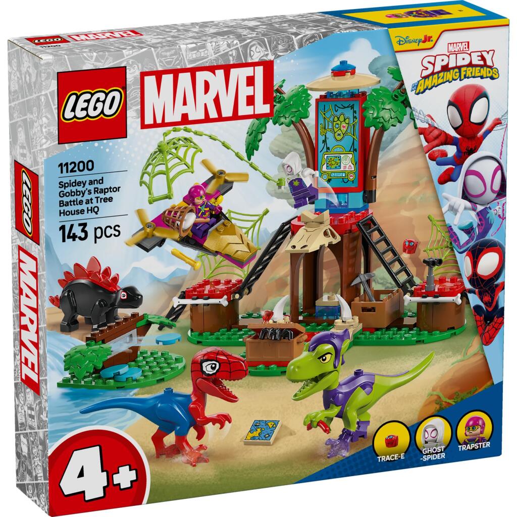 Lego Spidey a priatelia 11200 Súboj Spideyho a Gobbyho raptorov v domčeku na strome