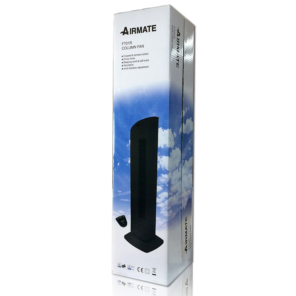 Stĺpový ventilátor Airmate 85 cm s diaľkovým ovládaním