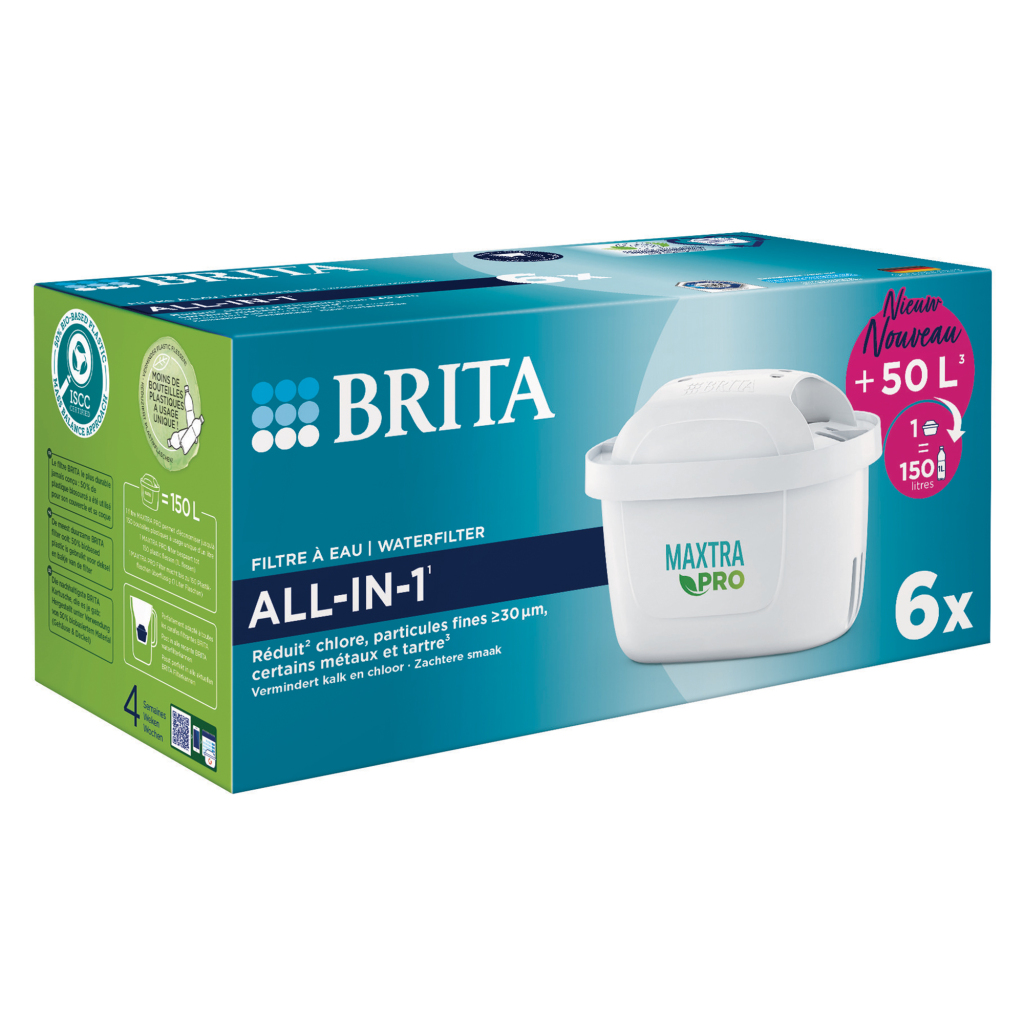 Brita filtračné kazety do vody, 6 kusov