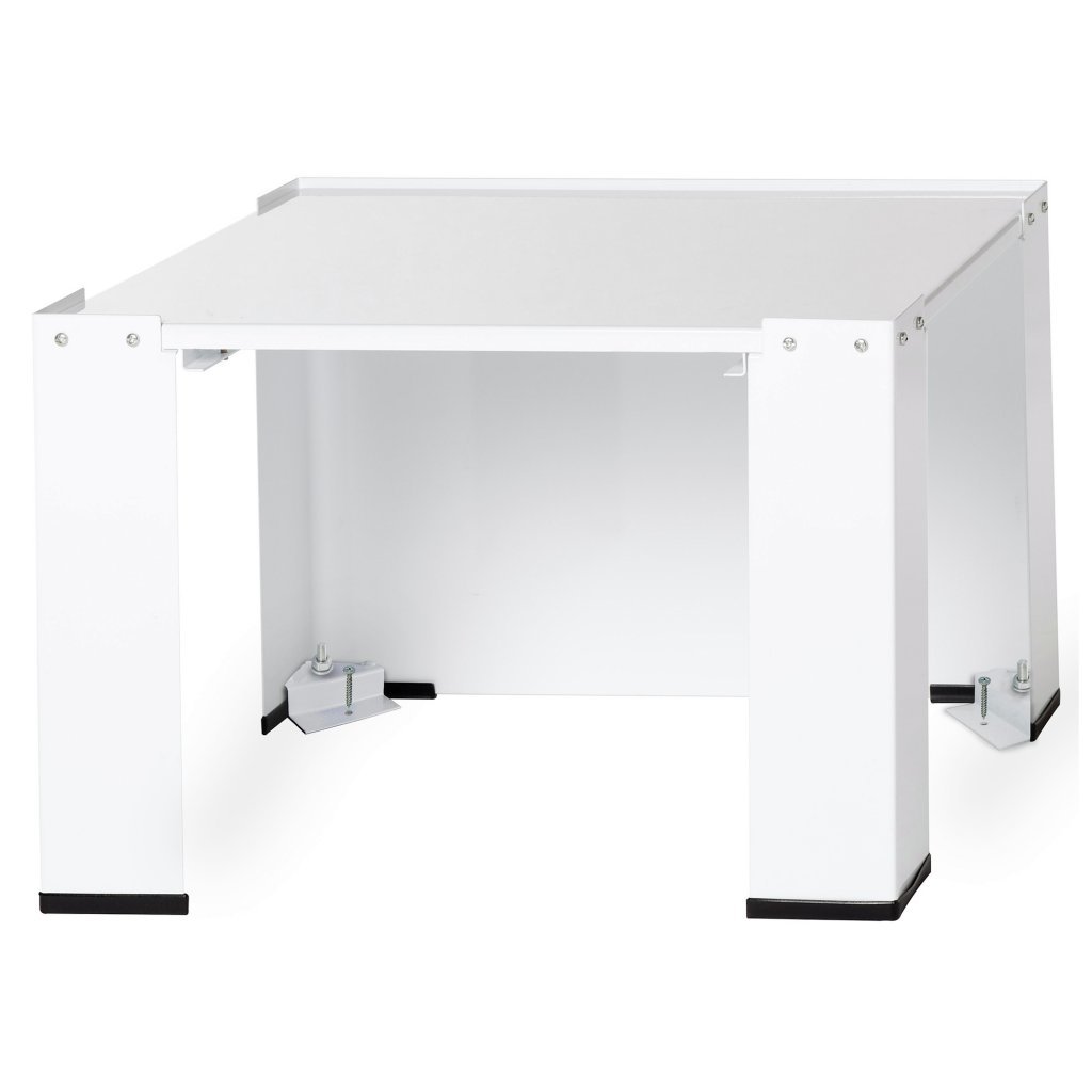 Podstavec pre práčku Scanpart s nastaviteľnými nožičkami biely