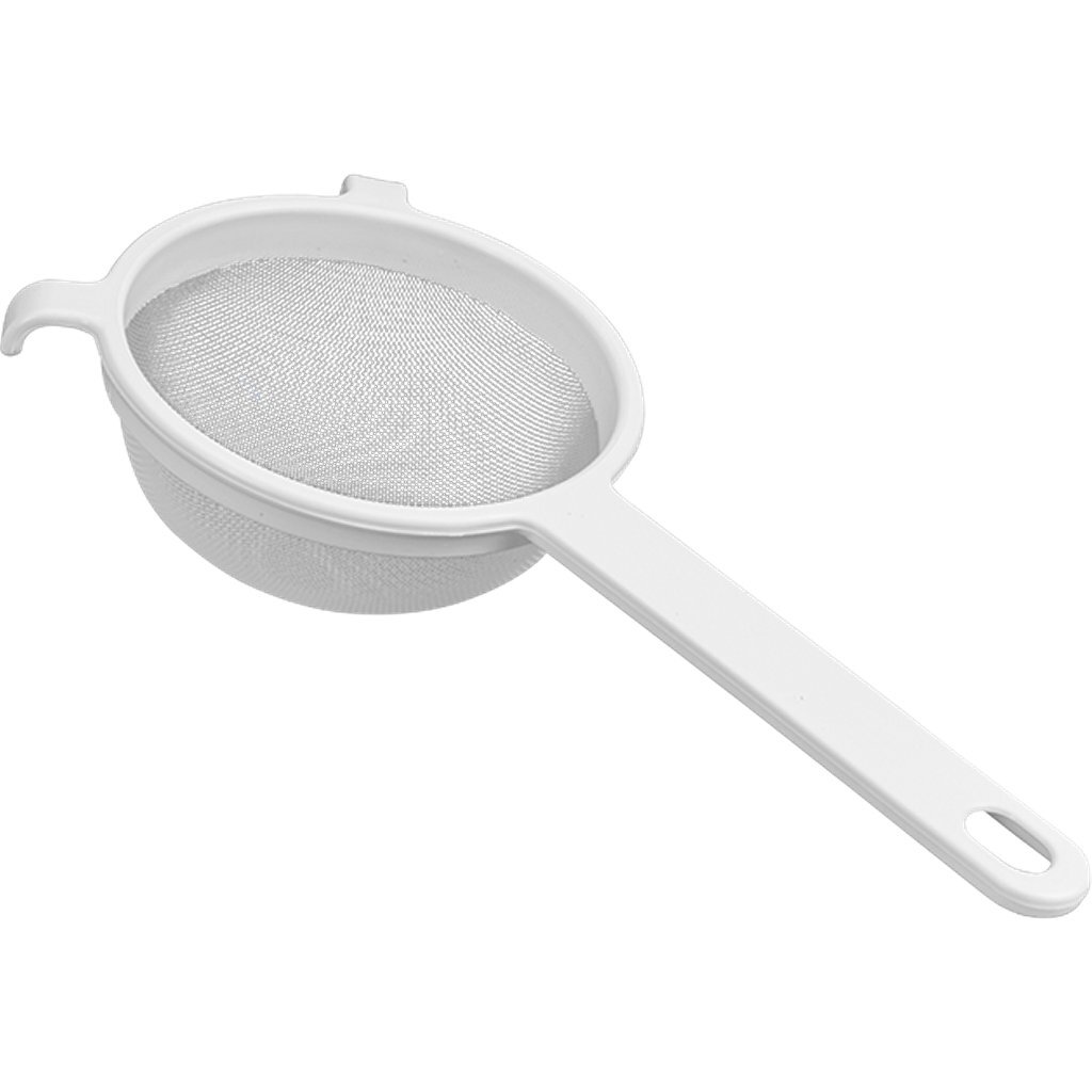 Plastový cedník Metaltex 10 cm biely