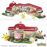 Stavbárska súprava Pokémon Mega Construx - Forest Pokémon Center 648 Kusy